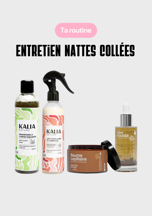 Routine entretien nattes collées